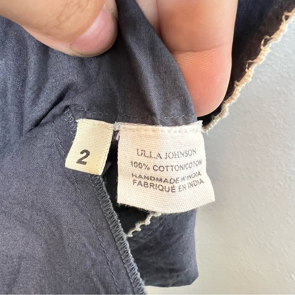 Ulla Johnson Embroidered Mini Tunic Dress - Picture 6 of 9